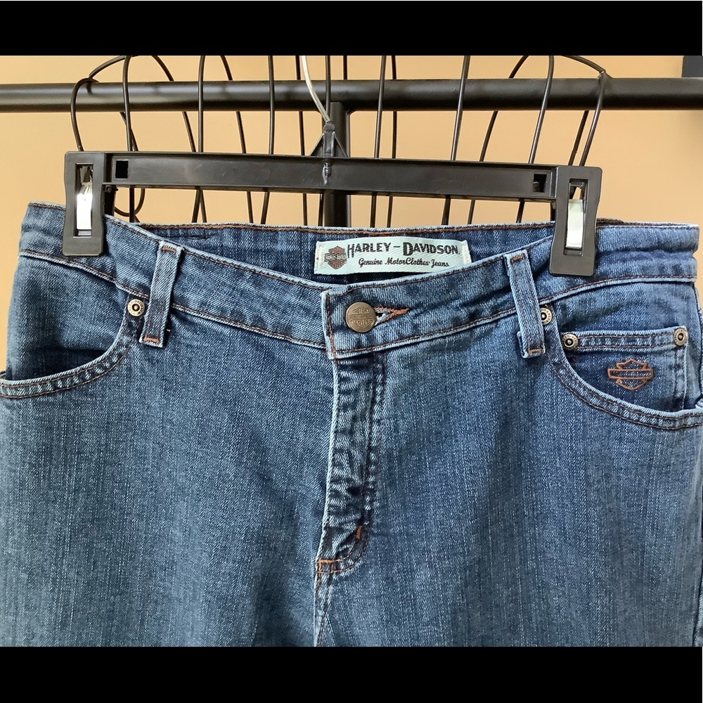 Harley-Davidson Jeans. Sz 12 - Picture 4 of 7